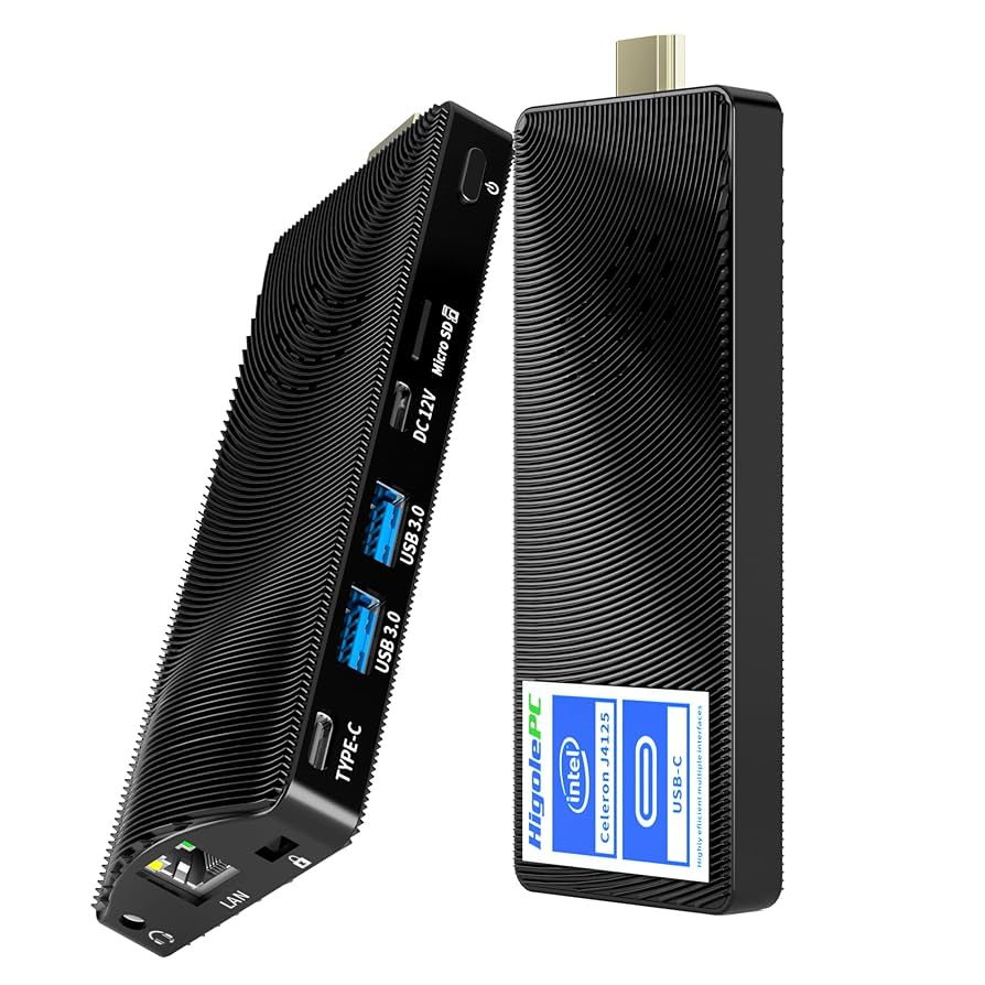 Amazon.com: HIGOLEPC Mini PC Win 11 Pro Celeron J4125 8GB
